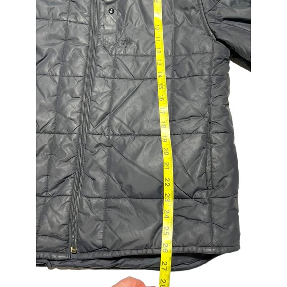 Women's Black Quilted Winter Coat Size Medium - Picture 8 of 8